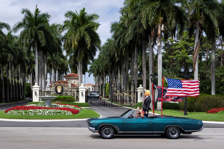 El condado de Palm Beach, ya ha desembolsado 45 millones de dólares en medidas de seguridad. Foto: AP