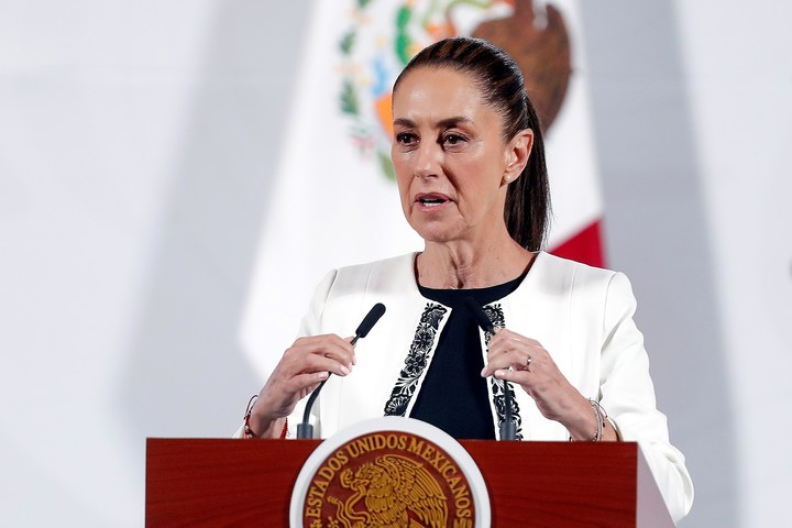 La presidenta de México, Claudia Sheinbaum. Foto: EFE.