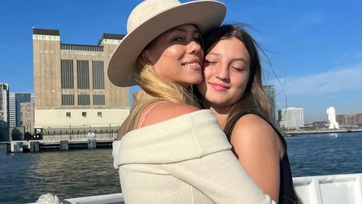 Nicole Neumann y su hija Allegra. Foto: Instagram (Archivo).