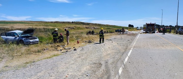 Tres muertos por un choque en la ruta provincial 74, en Tandil.