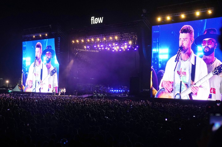 Justin Timberlake reafirmó su título como Príncipe del Pop en el Lollapalooza Argentina 2025. Foto Martin Bonetto