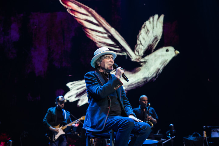 Joaquín Sabina nos dice "Hola y Adiós", en lo que sería su última gira. Foto: Prensa / Guido Adler