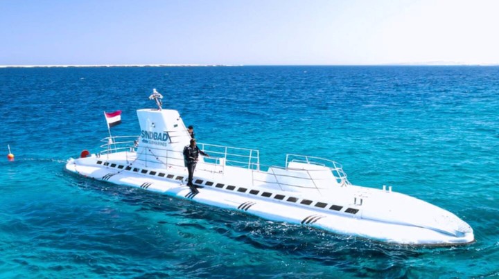 Un submarino turístico tuvo un desperfecto en el Mar Rojo. Foto: Submarines Sindbad