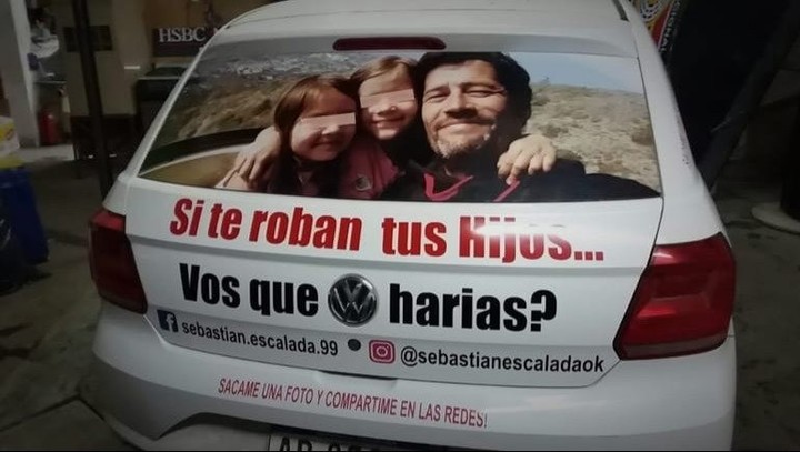Sin más adonde recurrir, Sebastián Escalada decidió hacer la denuncia pública "porque el Estado me abandonó".