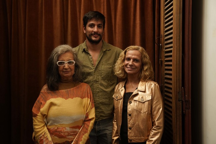 Roxana Grinstein, Damián Malvacio y Lili Toccaceli, los entrevistados. Fotos: Fernando de la Orden