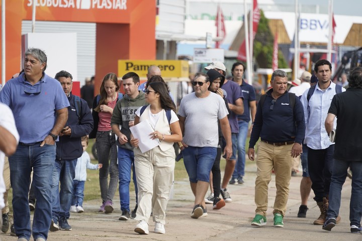 Expoagro en la ciudad de San Nicolas. Foto Maxi Failla.