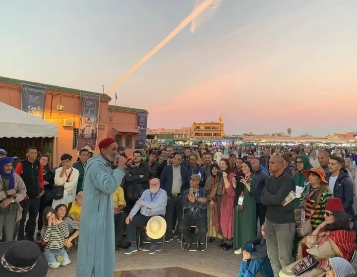 El récord se batió en la plaza histórica de Jemaa El-Fna.