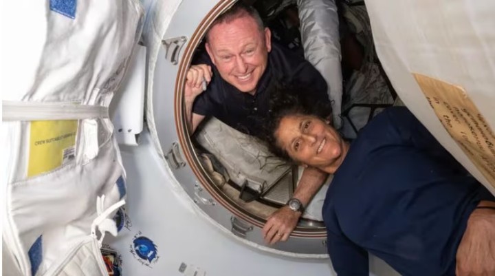 Los astronautas Butch Wilmore y Suni Williams están varados en la nave Starliner de Boeing.