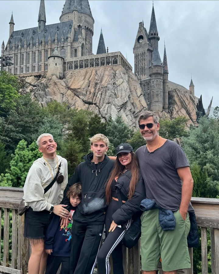 Las vacaciones familiares de Florencia Peña en Disney. Foto: Instagram