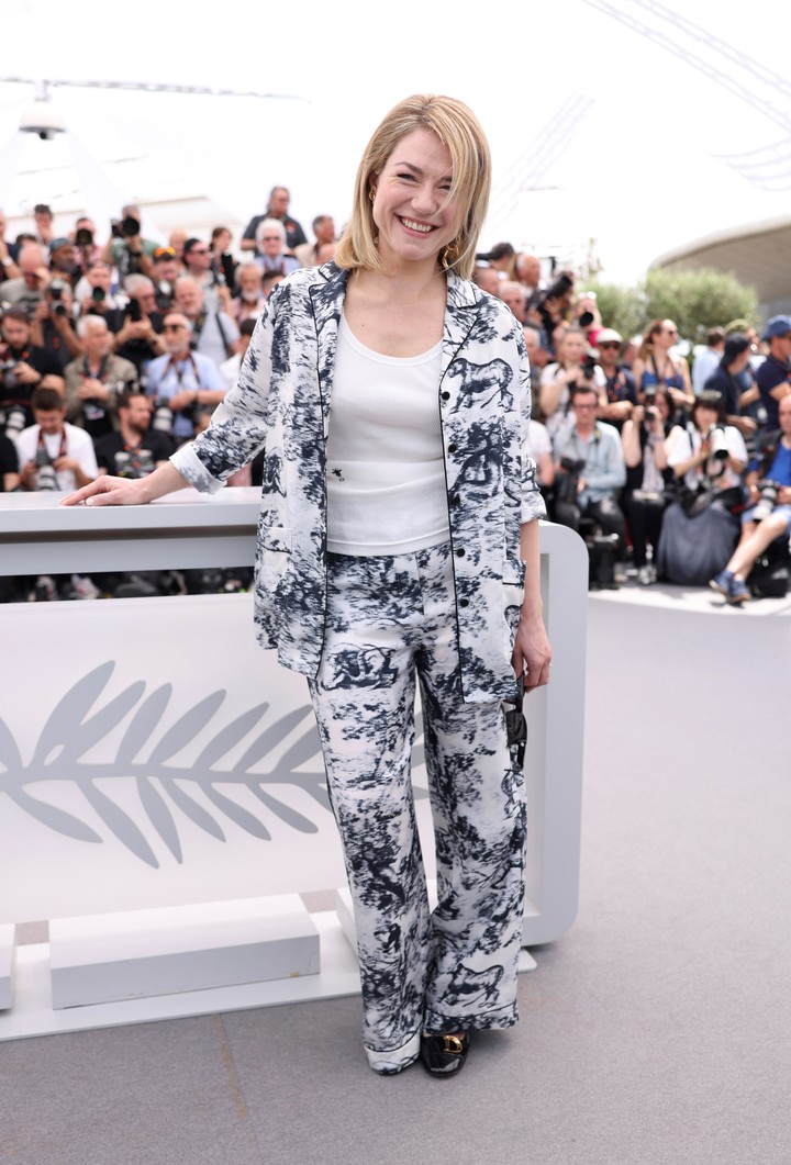 Emilie Dequenne, en 2023, en el festival de Cannes. Foto: AP