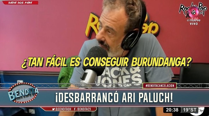 Ariel Paluch despertó indignación tras un comentario fuera de lugar al aire en Rock & Pop. | Foto: El Nueve