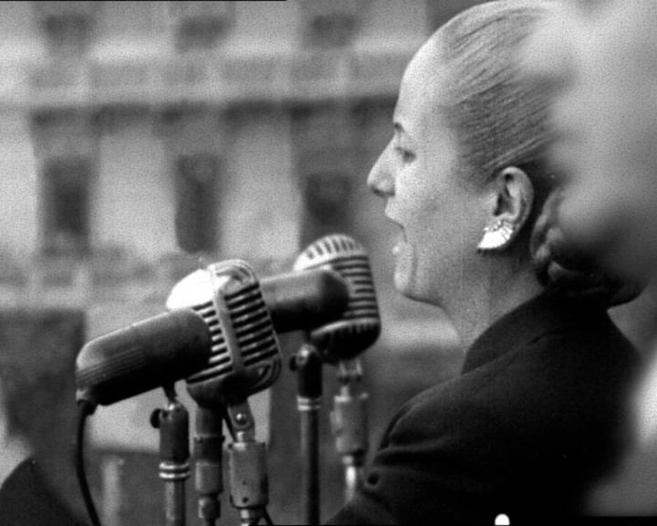 ​​En 1947 Eva Perón impulsó y consiguió la sanción de la Ley de sufragio femenino. Foto: Clarín.