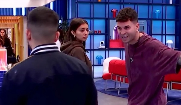 Sergio y Frigenti protagonizaron una fuerte pelea en GH. Captura Telecinco