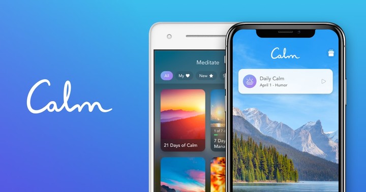 Calm, la app de meditación ganadora galardonada por Apple.