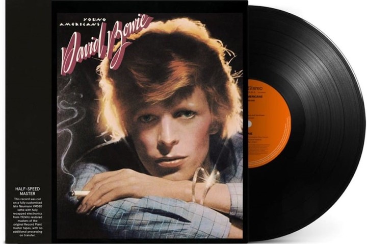 La tapa del disco de 1975 de David Bowie, "Young Americans".