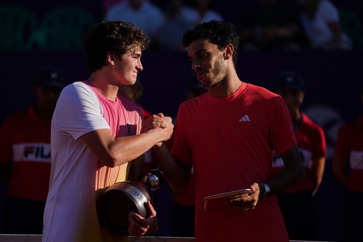 Cerúndolo jugó la final en Bueno Aires, que perdió con Fonseca, la nueva joya de la Next Gen. Foto Emmanuel Fernández-CLARIN