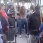 una mujer embarazada quiso viajar en colectivo sin pagar y le pegó al chofer