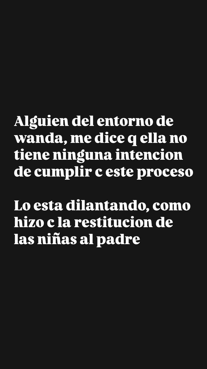 Yanina Latorre brindó información sobre Mauro Icardi y Wanda Nara. Instagram.