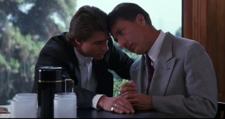Tom Cruise es el hermano de Dustin Hoffman.