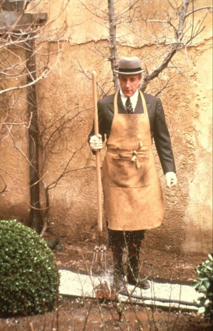 Peter Sellers en su anteúltima película. Fue nominado al Oscar.