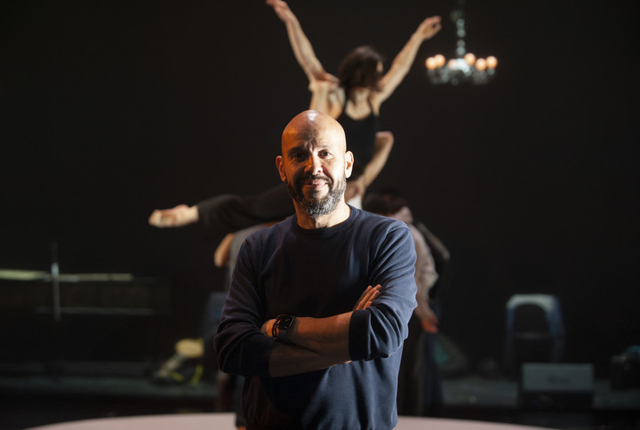 Mouras Merzouki, en mayo del 2023, cuando trajo "Folia" al Ballet Contemporáneo del Teatro San Martín. Foto: Rolando Andrade Stracuzzi 