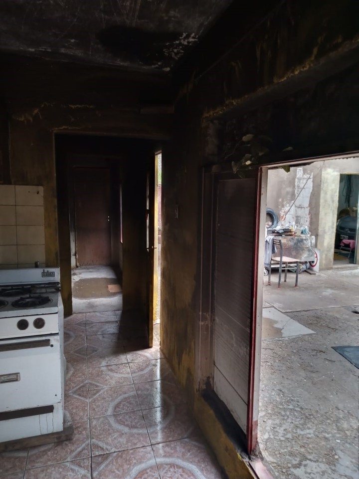 Desolación en la casa de la familia Leiva.