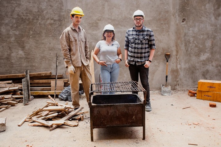 "Asado de obra", el ciclo de El Gourmet que va por su tercera temporada.