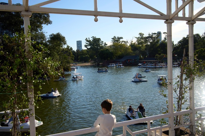 El Rosedal de Palermo. Foto AP