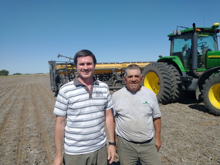 Francisco con Severo Luna, colaborador desde 2004