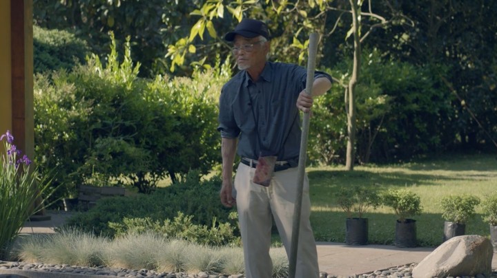A sus 88 años Inomata continúa trabajando. Cortesía de Fernando Krapp.