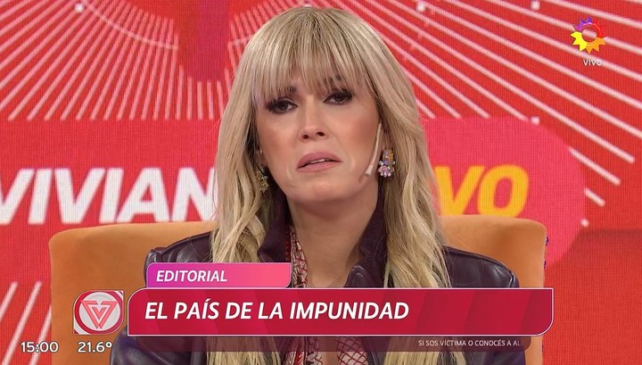 Viviana Canosa se mostró conmovida al agradecerle a Adrián Suar por su apoyo en medio de la polémica por su denuncia en la Justicia. | Foto: El Trece