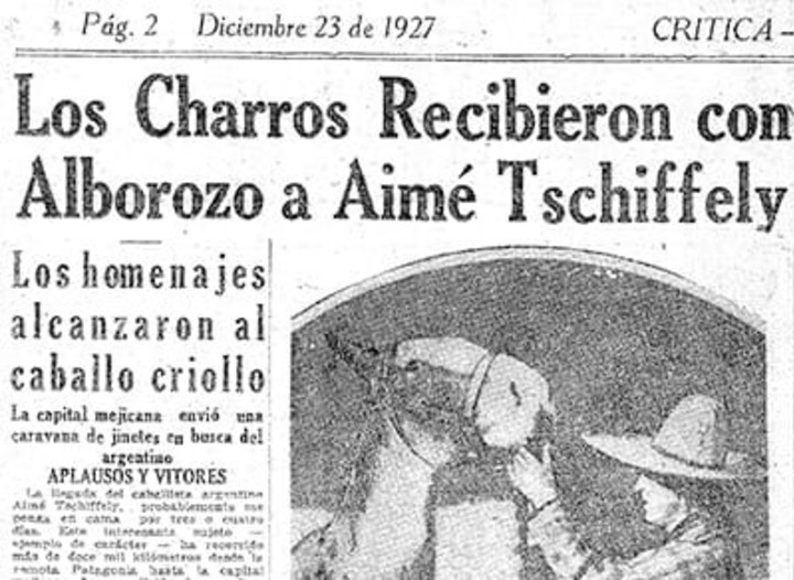 La prensa registra el arribo de Aimé, "Gato" y "Mancha" a México.
