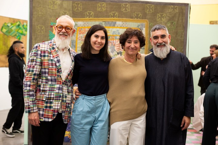 Mora y Orly junto a la dupla Chiachio & Giannone. 