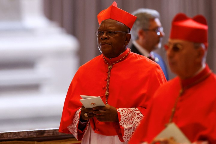 El cardenal Fridolin Ambongo. (Foto: Reuters)