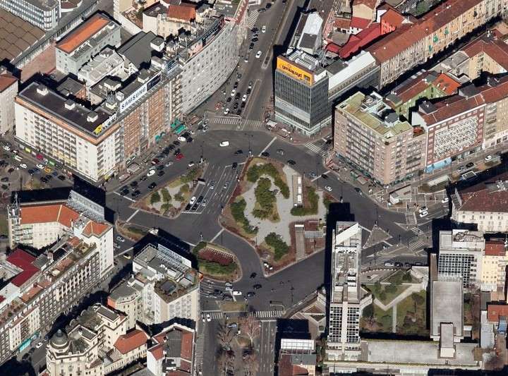 Piazzale Loreto hoy.