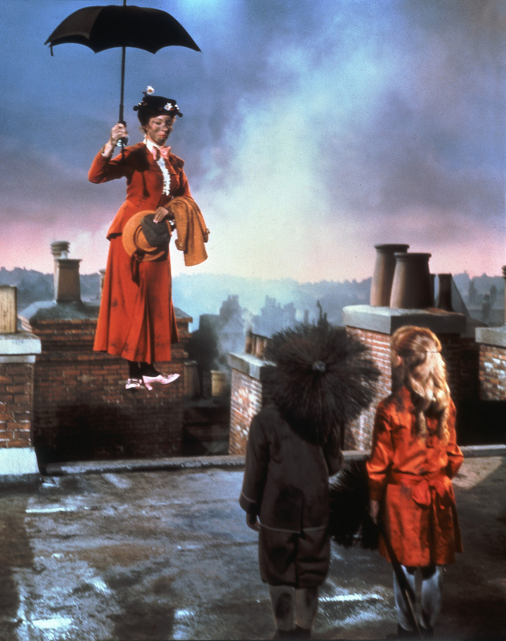Julie Andrews debutó en el cine como Mary Poppins. 