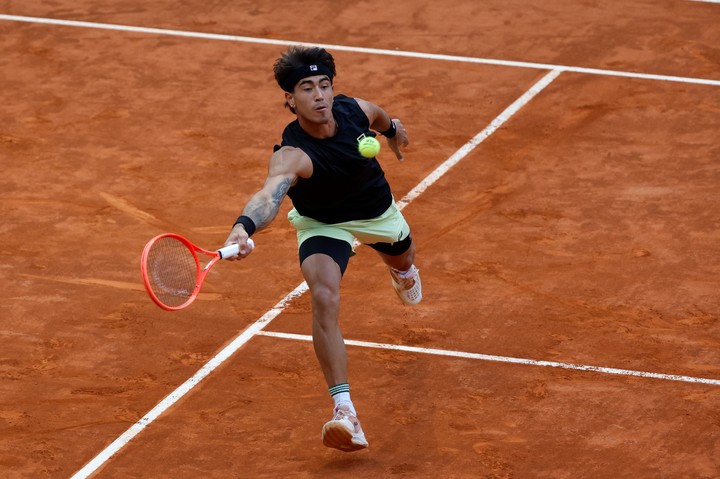 Comesaña se anotó esta semana sus primeros triunfos en el cuadro principal de un Masters 1000. Foto EFE / Juanjo Martín.