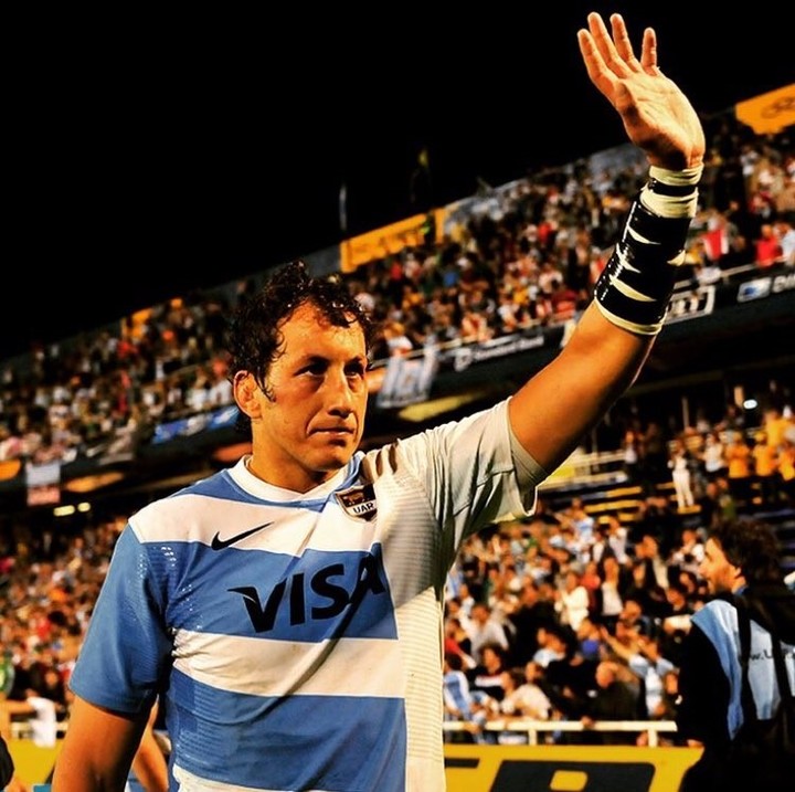 Patricio Albacete se despide del rugby profesional (Twitter: @patoalbacete).  Patricio Albacete rugbier rugby rugbiers