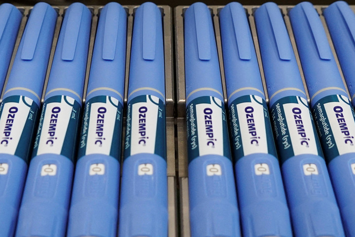 Ozempic, las inyecciones que se utilizan para la diabetes. Foto Reuters
