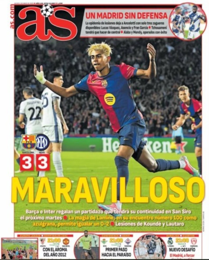 AS, un medio madridista, se suma al fenómeno.