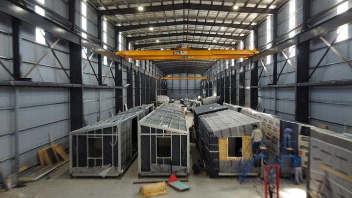 Viviendas modulares construidas en taller por Idero.