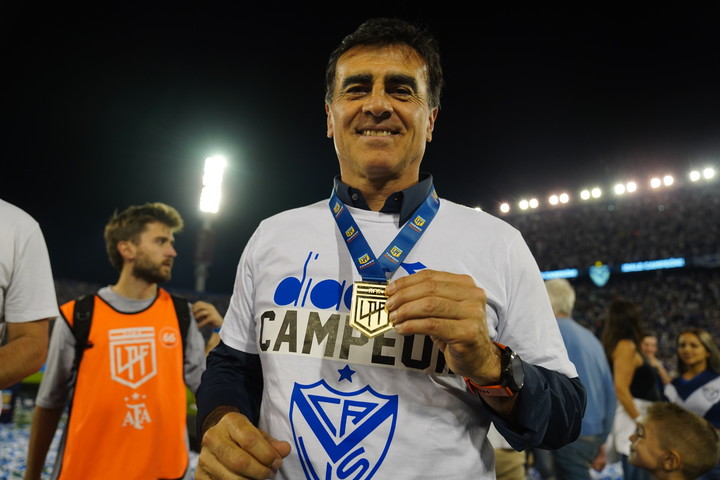 Gustavo Quinteros fue campeón con Vélez. (Marcelo Carroll)