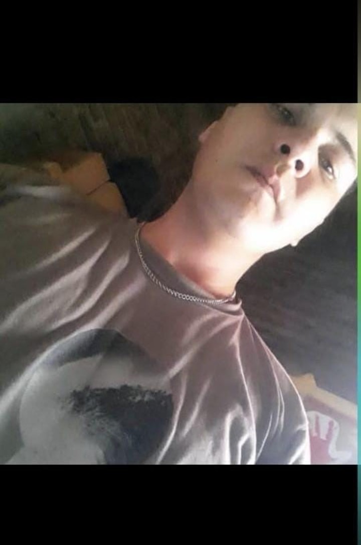 La imagen de la pareja de la víctima que alertó a la sobrina de la mujer asesinada. Foto: redes.