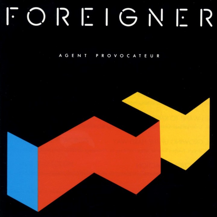 La tapa del exitoso disco "Agent provocateur" de Foreigner, lanzado en 1984.