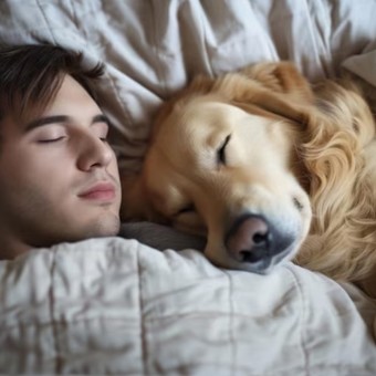 ¿Tu mascota duerme con vos? Estos son los beneficios de la práctica, según los expertos