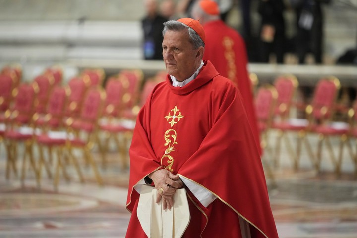 El cardenal Mario Grech, considerado uno de los principales candidatos en la previa del Cónclave. Foto: AP