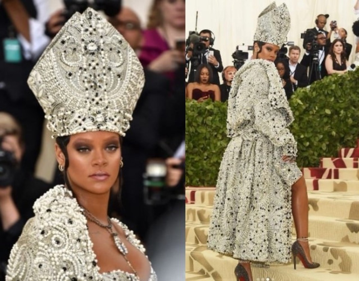 “Papa Rihanna” para la MET Gala de 2018. Fotos: Instagram vía @justjared