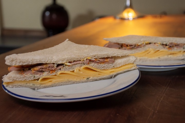 Los clásicos sándwiches de Los Galgos. 