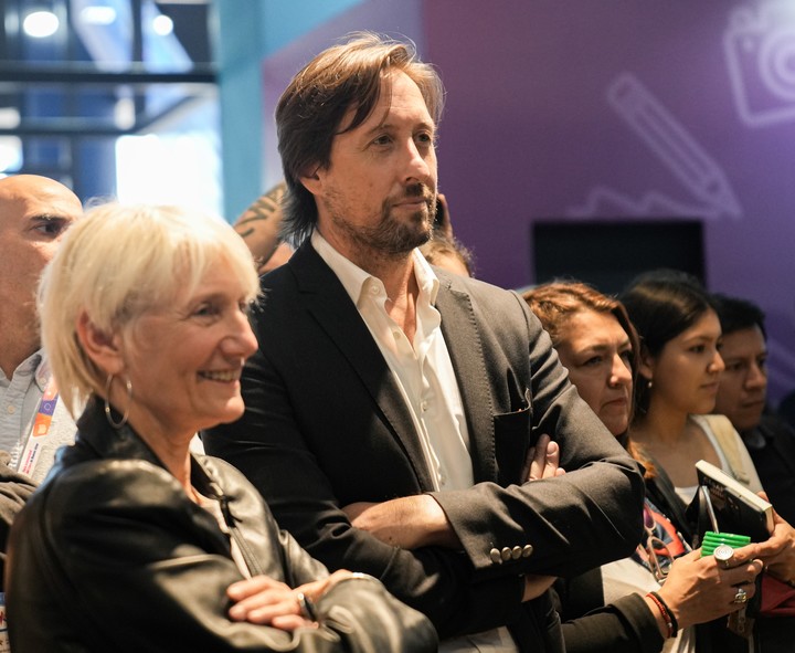 Christian Rainone, presidente de la Fundación El Libro, organizadora de la feria.