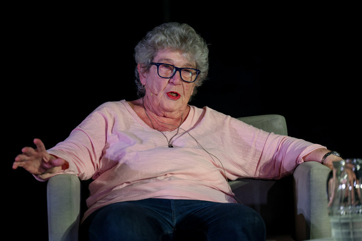 Diana Frey, productora de "Esperando la carroza". A ella se le ocurrió que el rol de Mamá Cora debía hacerlo Antonio Gasalla. Foto: Cristina Sille